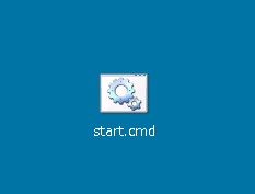 「START.CMD」をVPSのディスクトップに貼り付けて下さい。